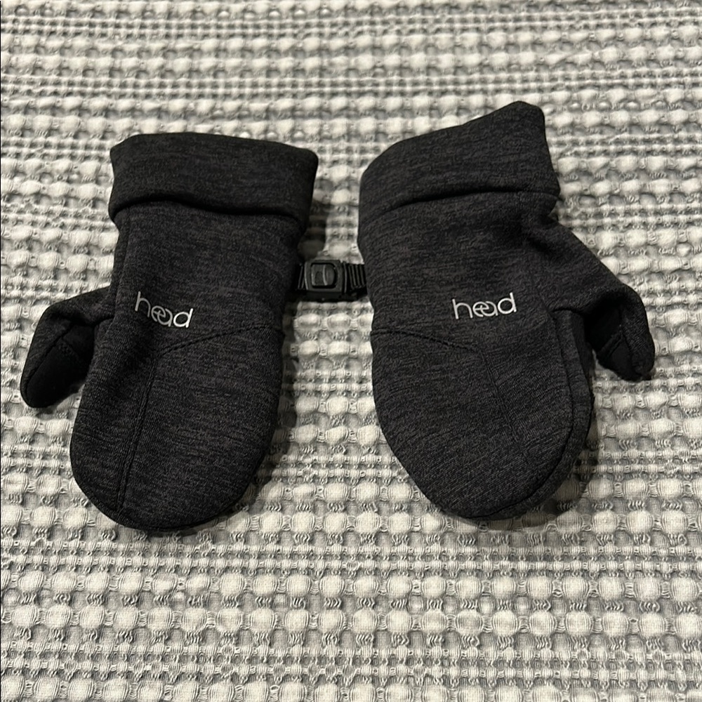 Head Kids Mittens - Black